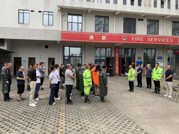 【平安园区】以练为战守底线  压实责任护企安